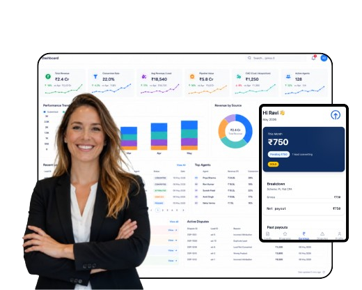 Sales management dashboard